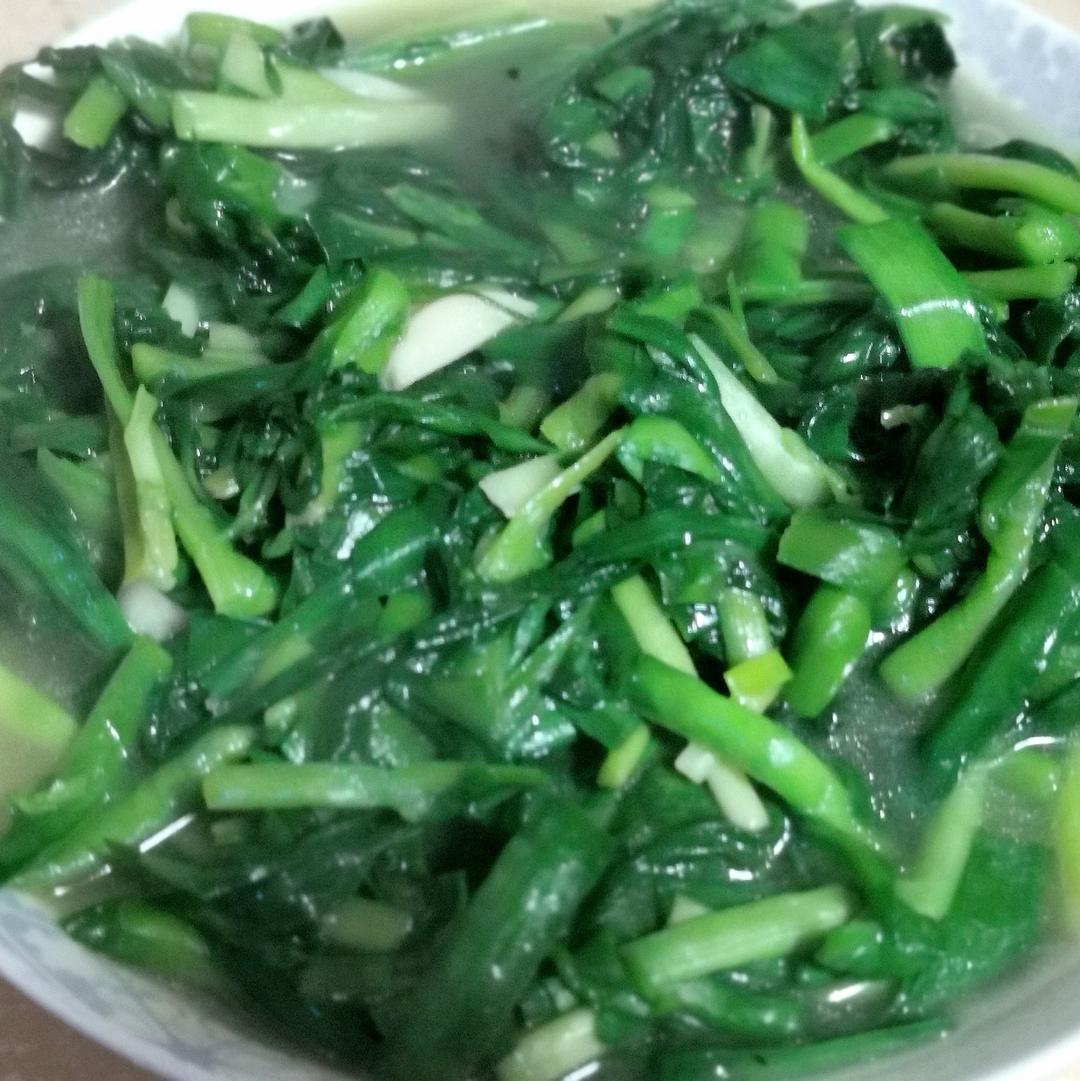 清炒韭菜