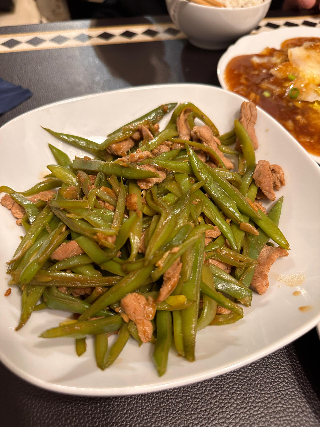 豆角丝炒肉