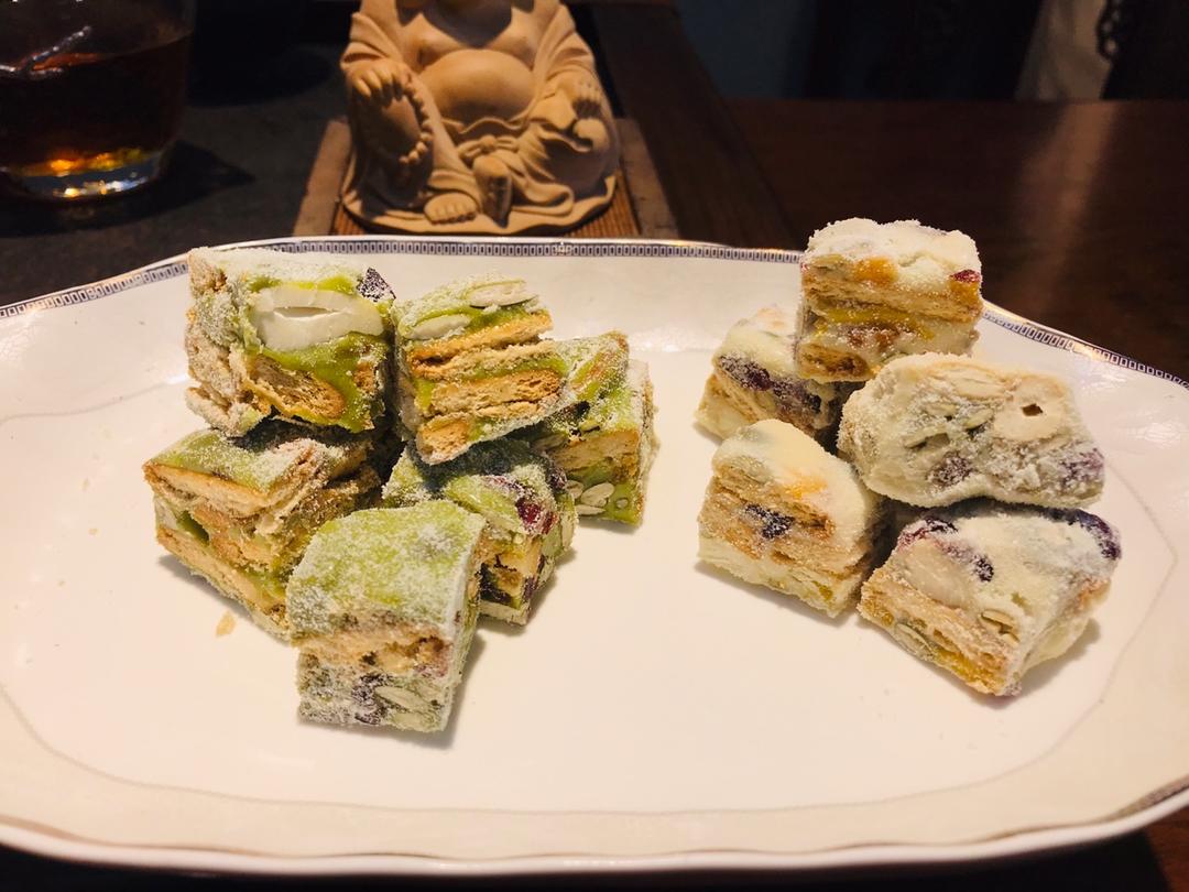 雪花酥（雪花饼，牛轧奶芙，奶酥）