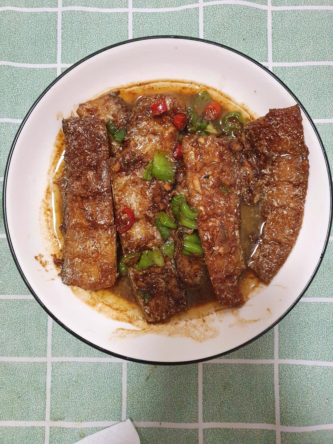 🔥比饭店还好吃的红烧带鱼，香辣开胃，好吃到停不下来❗️