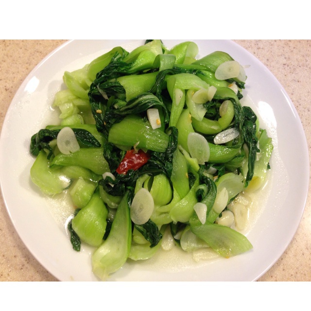 清炒小白菜