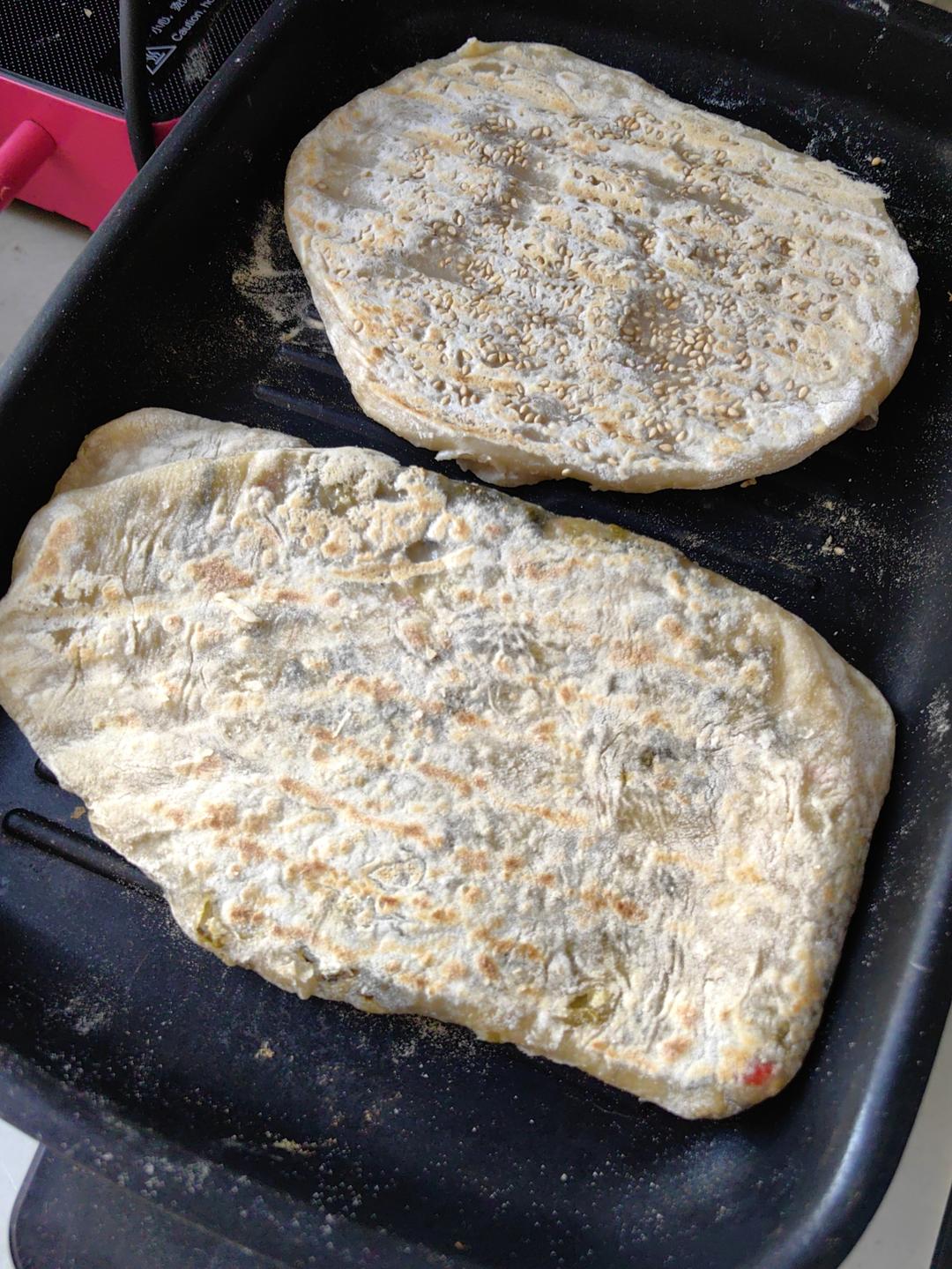 酸菜肉饼