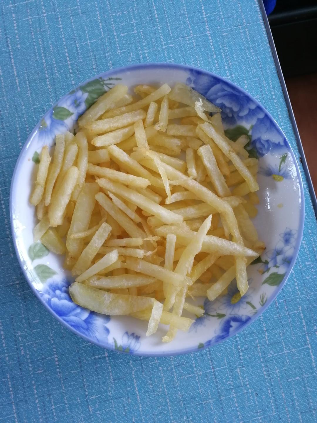 不用冰箱的炸土豆条