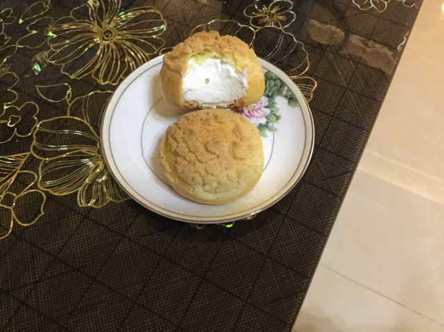 十分美味的酥皮泡芙