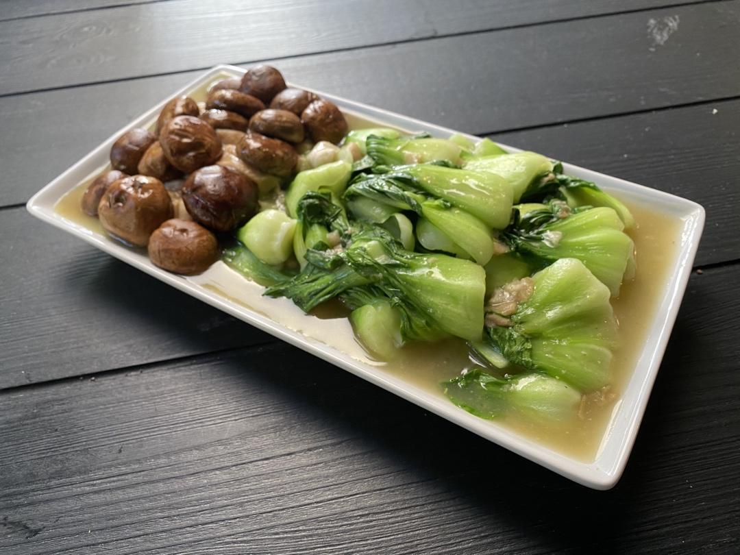 蚝油香菇小油菜