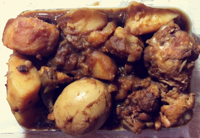 香辣土豆烧鸡块