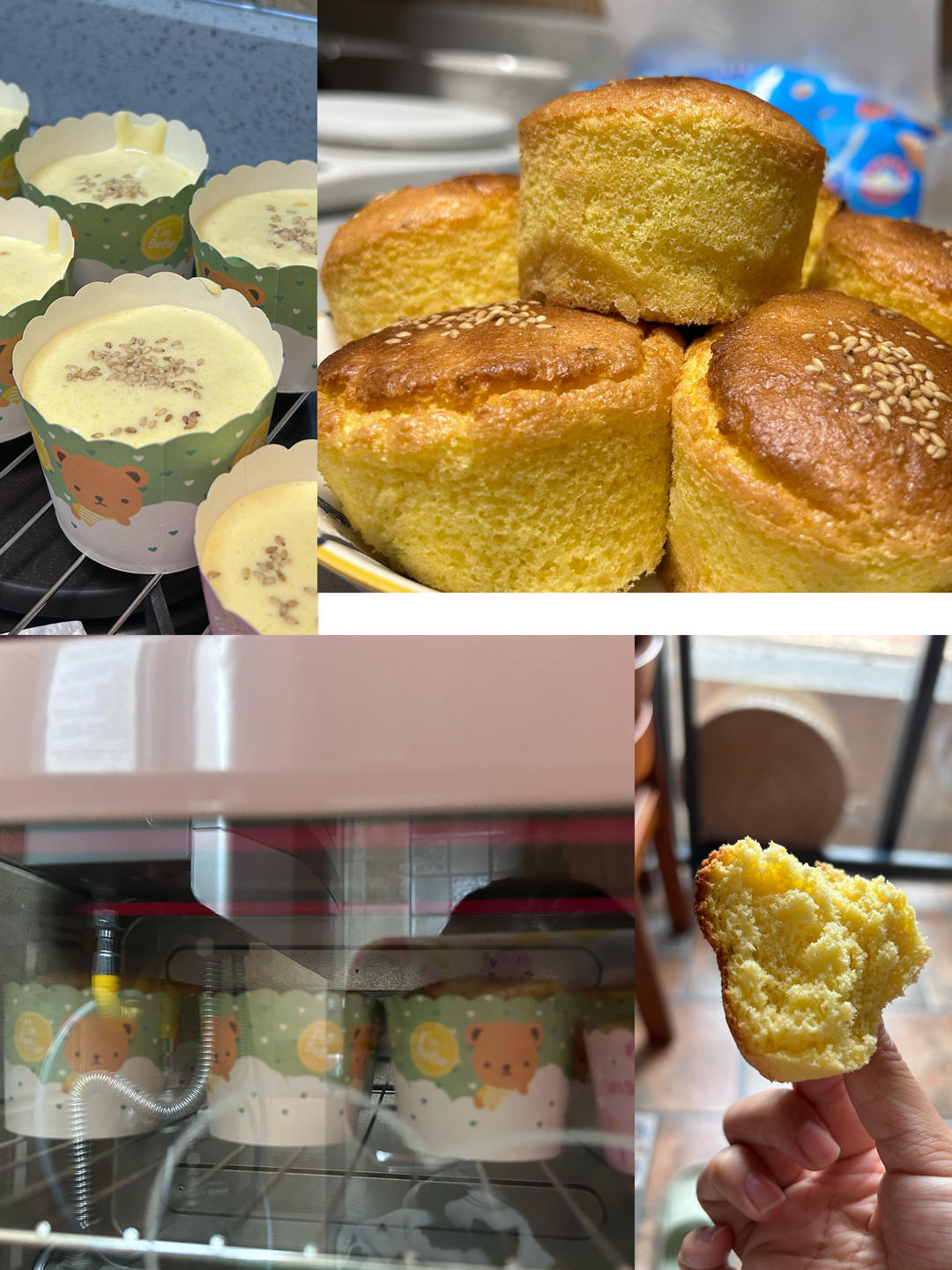 无油无水脆皮老式蛋糕