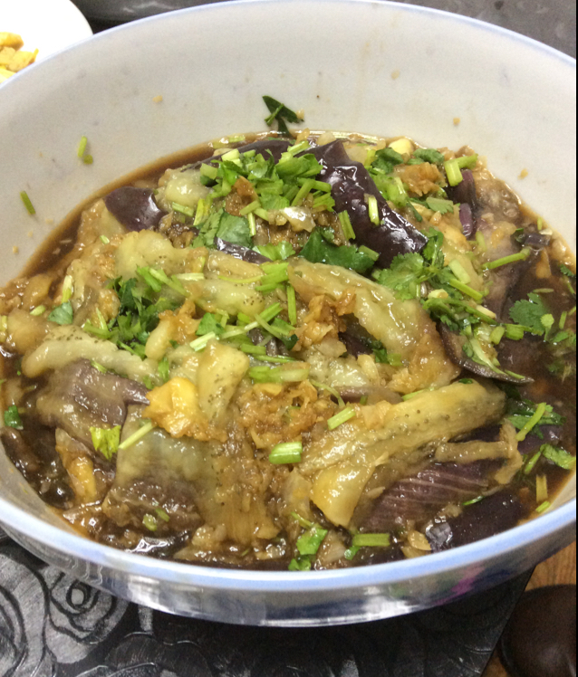 蒜泥手撕茄子