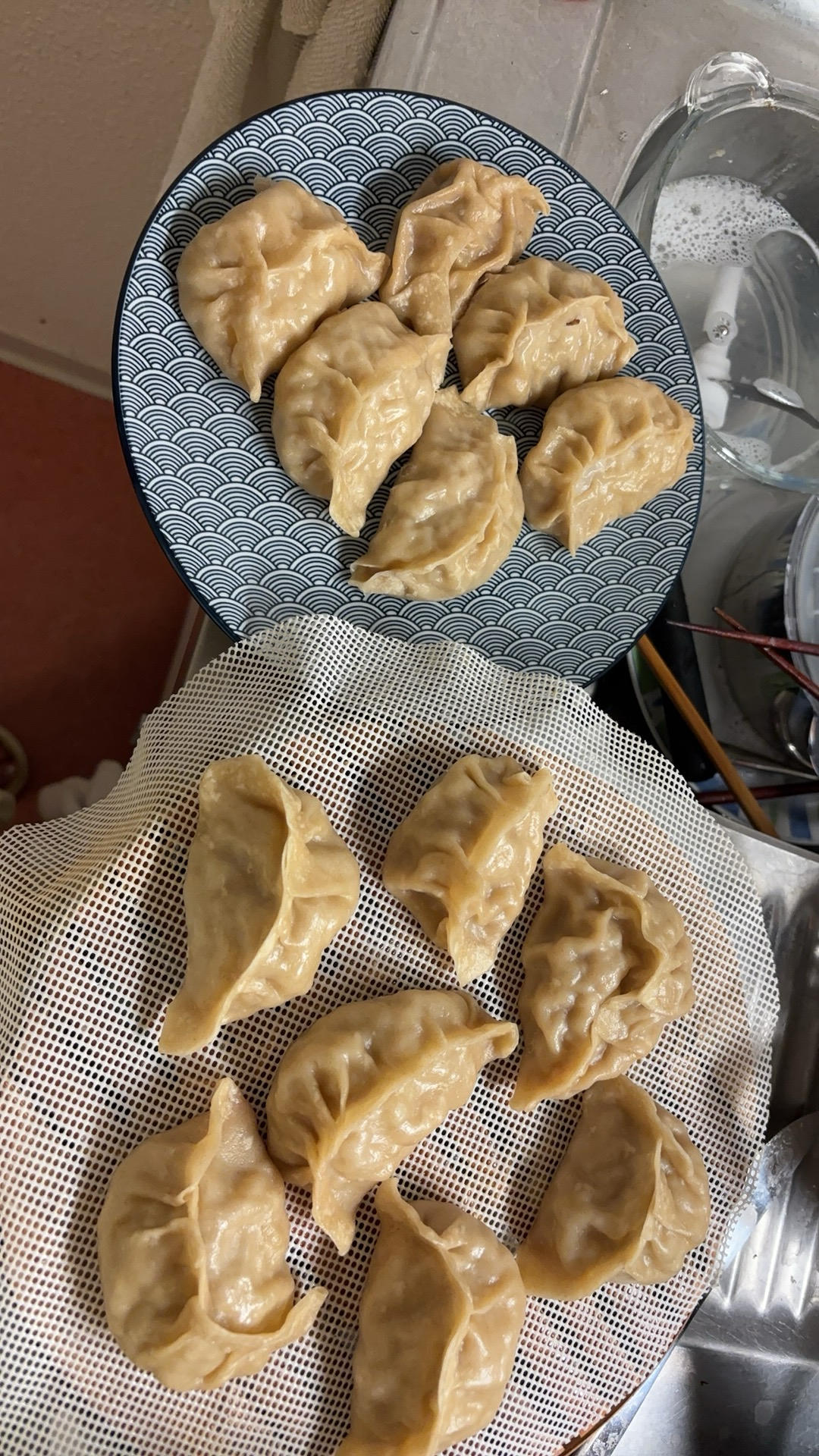 猪肉白菜馅蒸饺