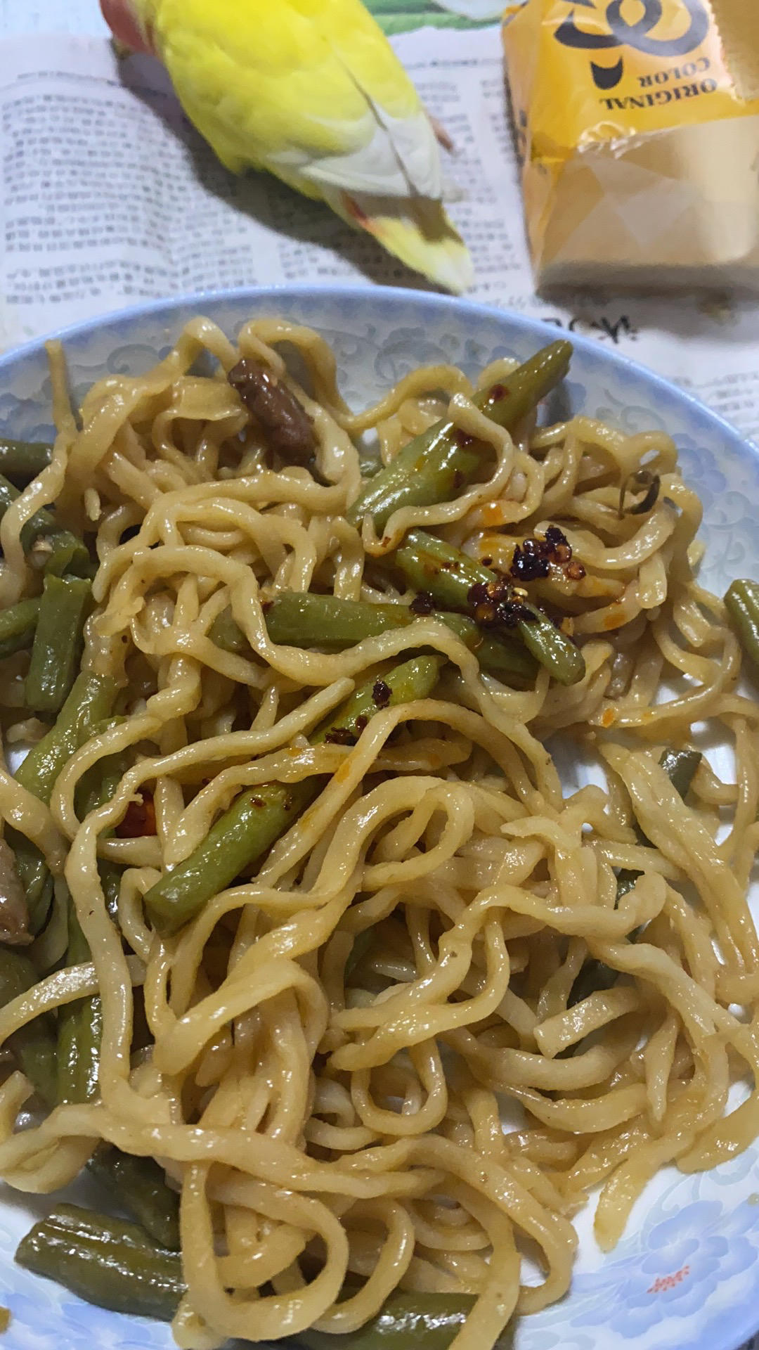 豆角焖面