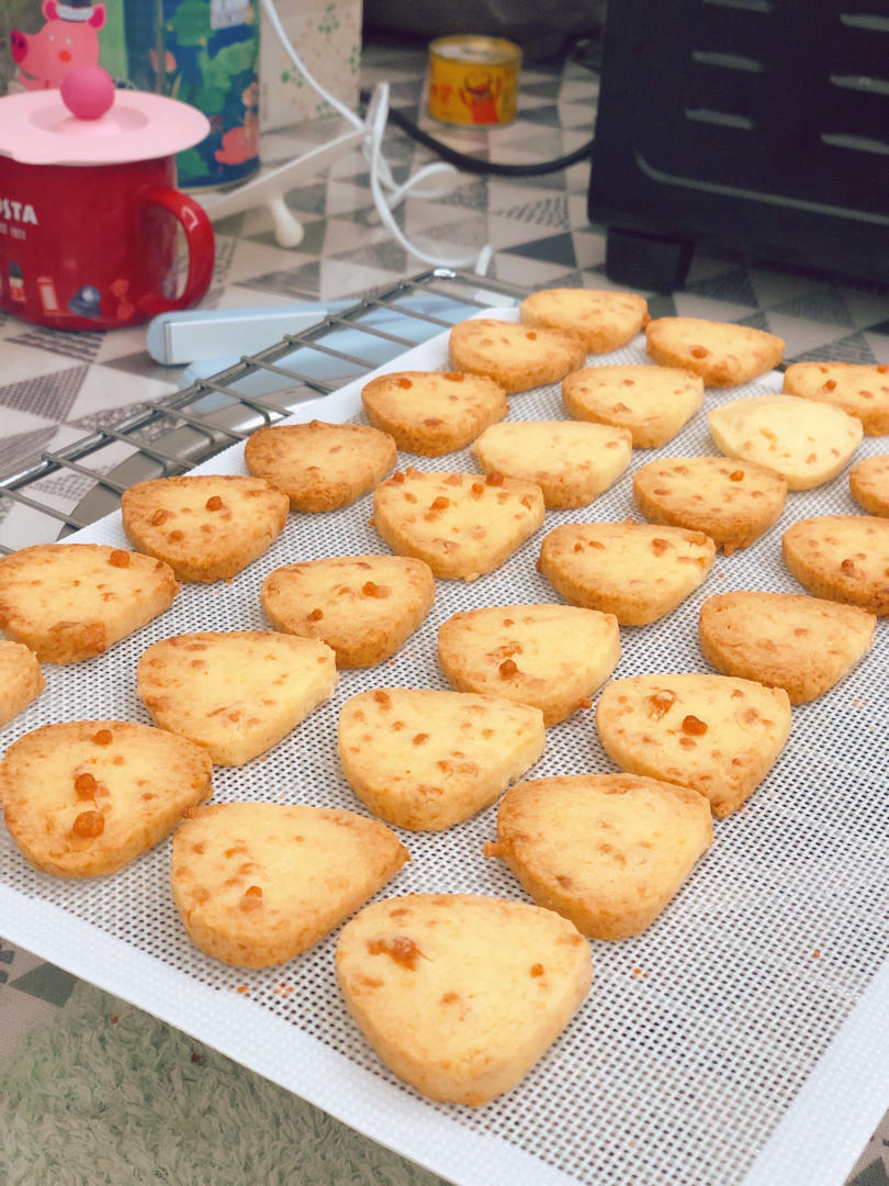 免打发❗️零失败❗️黄金芝士咸味饼干❗️