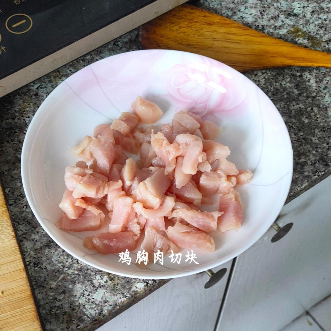 低卡低脂鸡肉咖喱饭