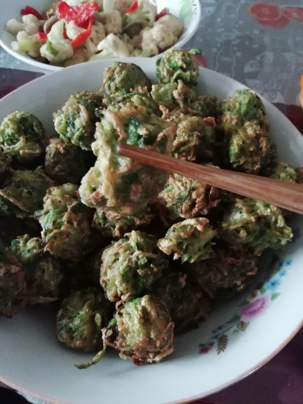 炸萝卜丝丸子