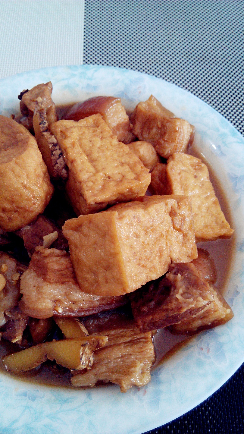 油豆腐烧肉