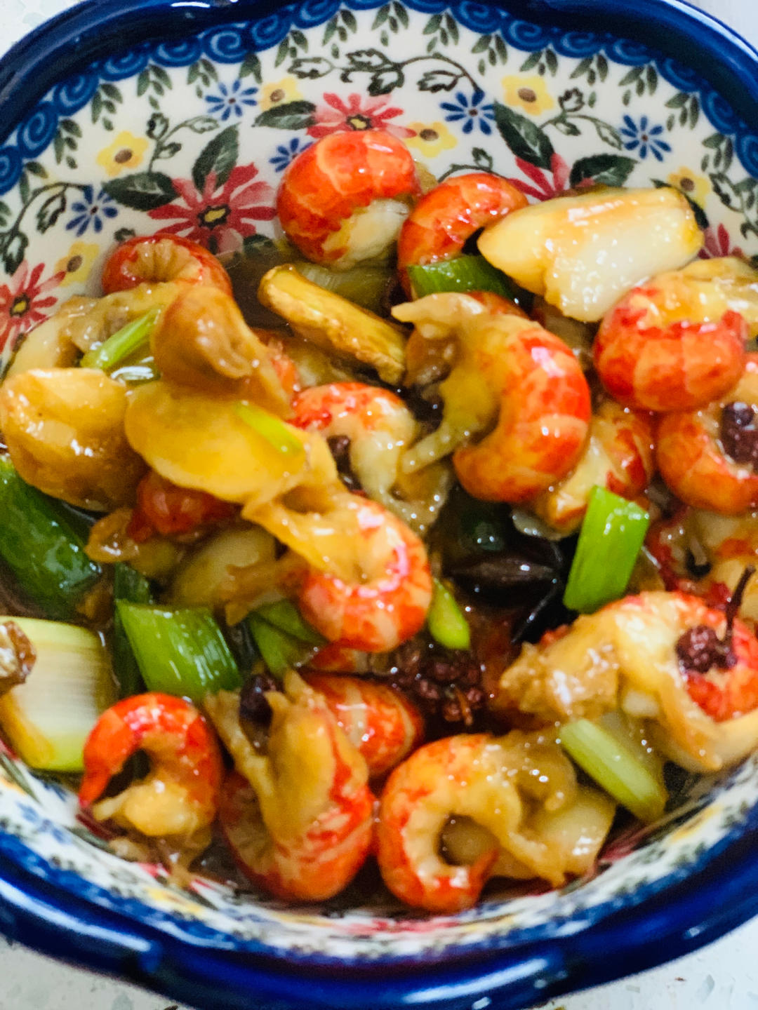 没有酒的小龙虾尾，拌面