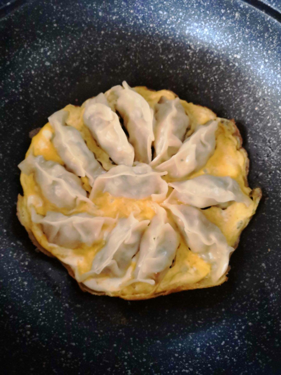 懒人快手抱蛋煎饺