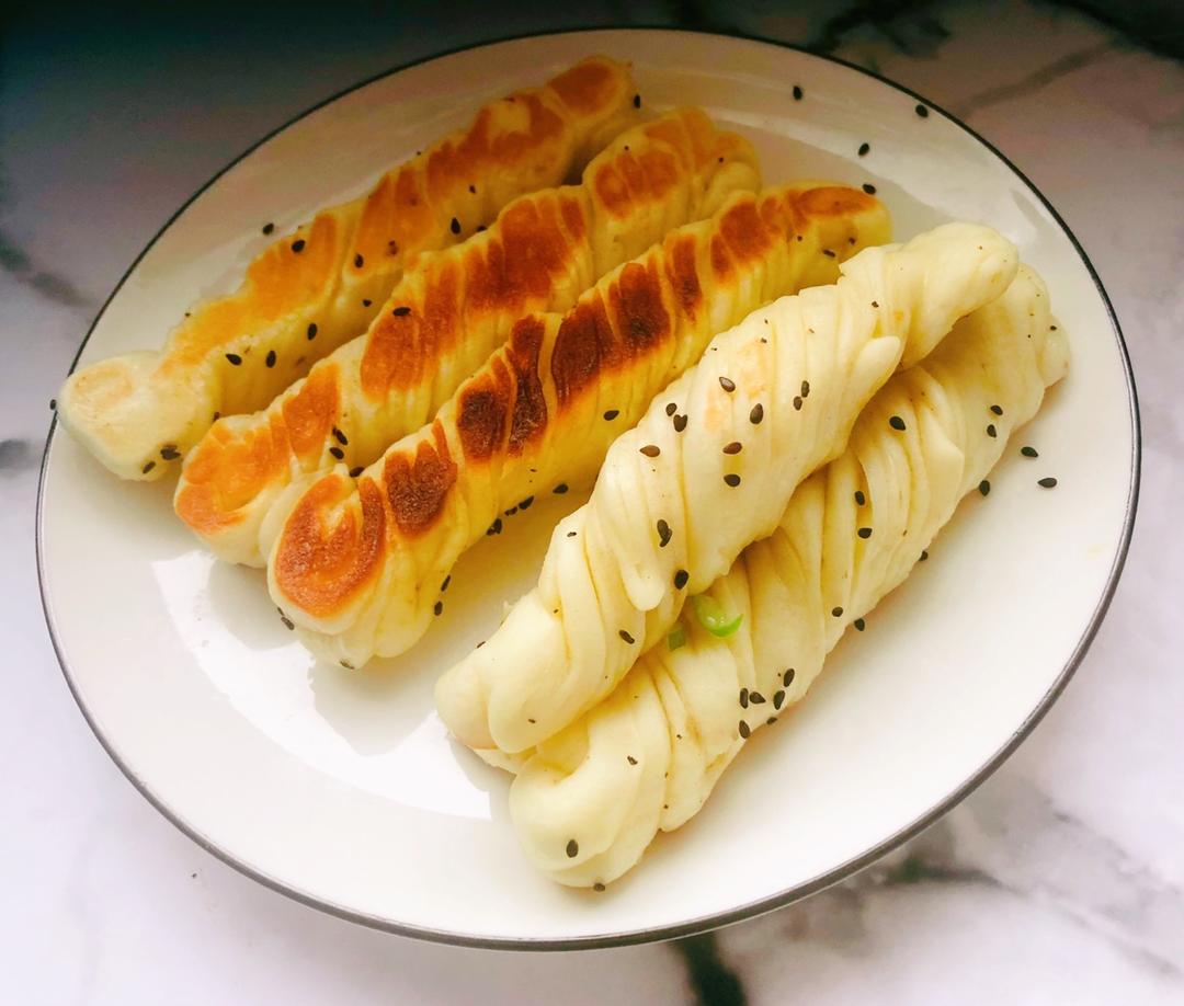 一定要做！—煎卷子【生煎花卷】