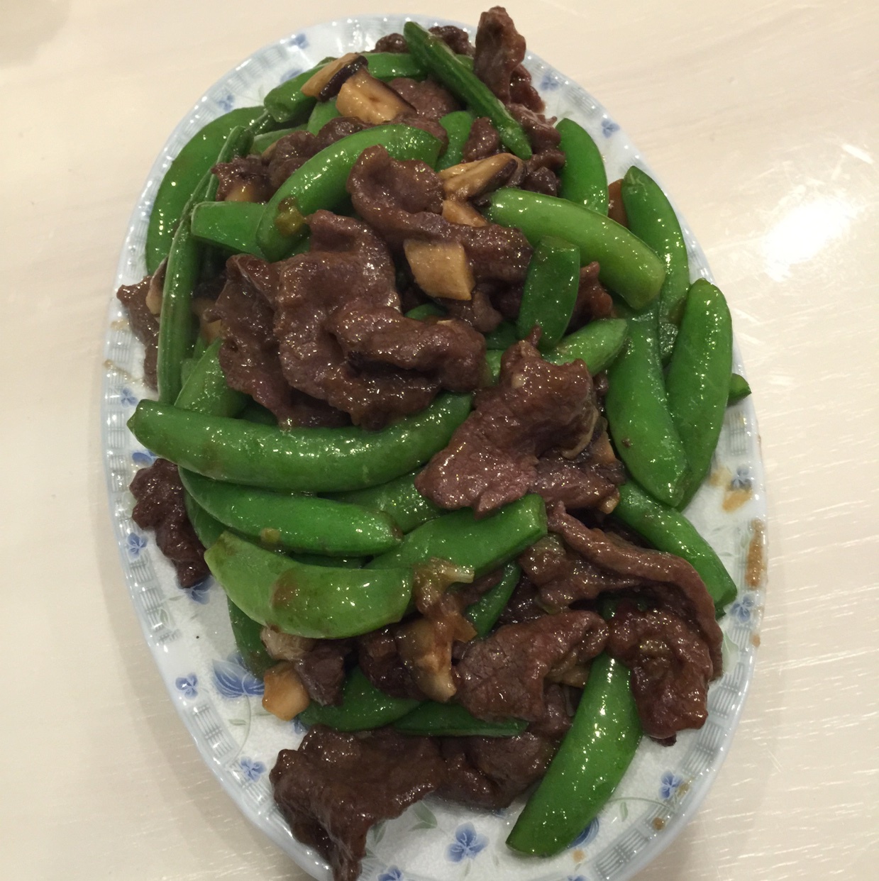 甜豆炒牛肉