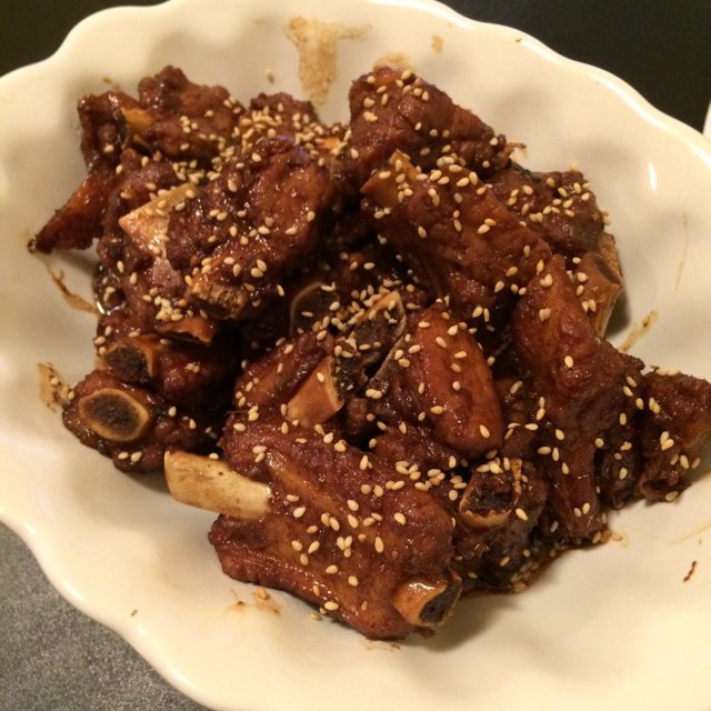 懒人版糖醋排骨