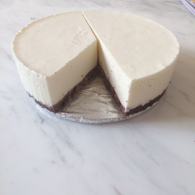 不加鸡蛋的冻柠檬酸奶芝士蛋糕