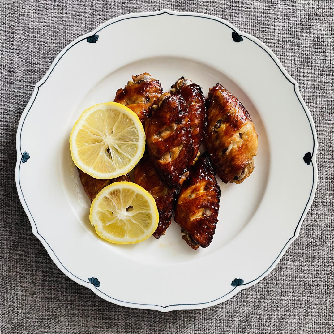 🍋香烤柠檬蜂蜜鸡翅🍋
