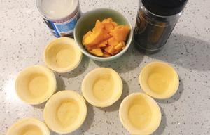 蛋挞皮版芒果派的做法 步骤1