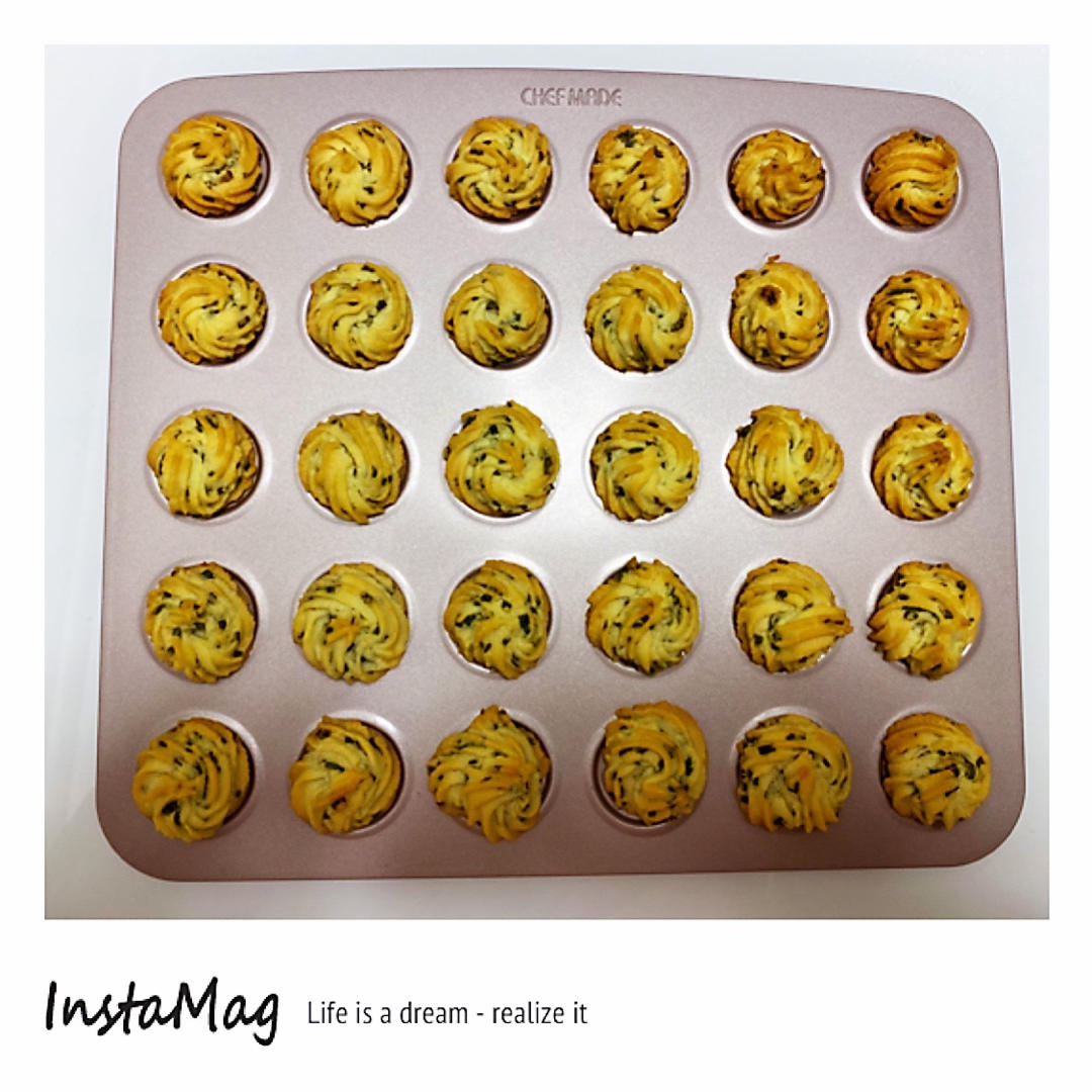 葱香曲奇——酥脆的咸味饼干