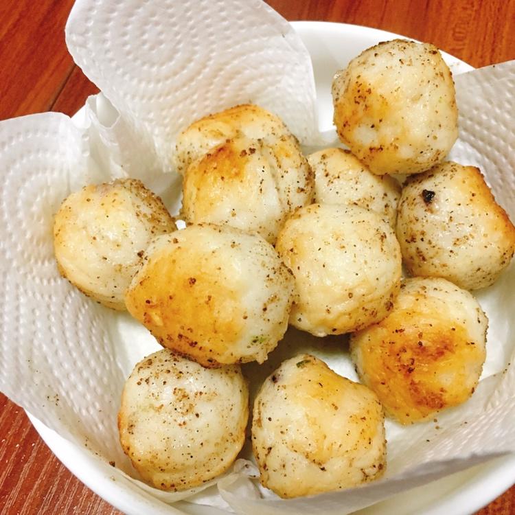 椒盐鱼丸