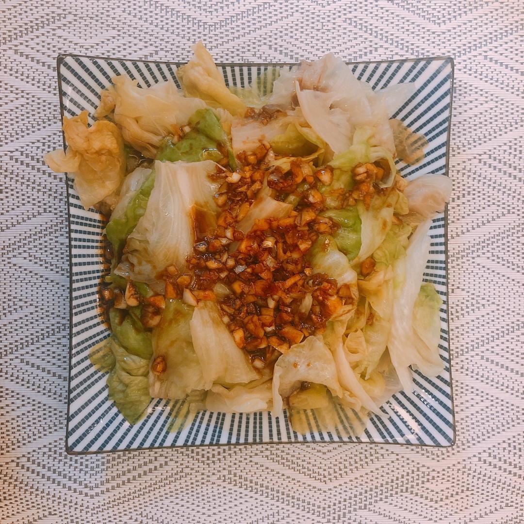 5分钟上桌的蚝油生菜