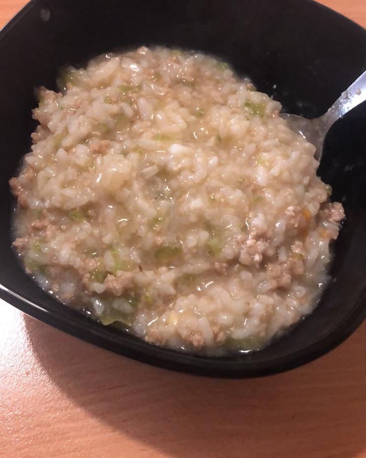 蔬菜牛肉粥