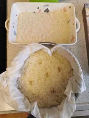 泰国芒果椰汁糯米饭加年糕的做法 步骤4