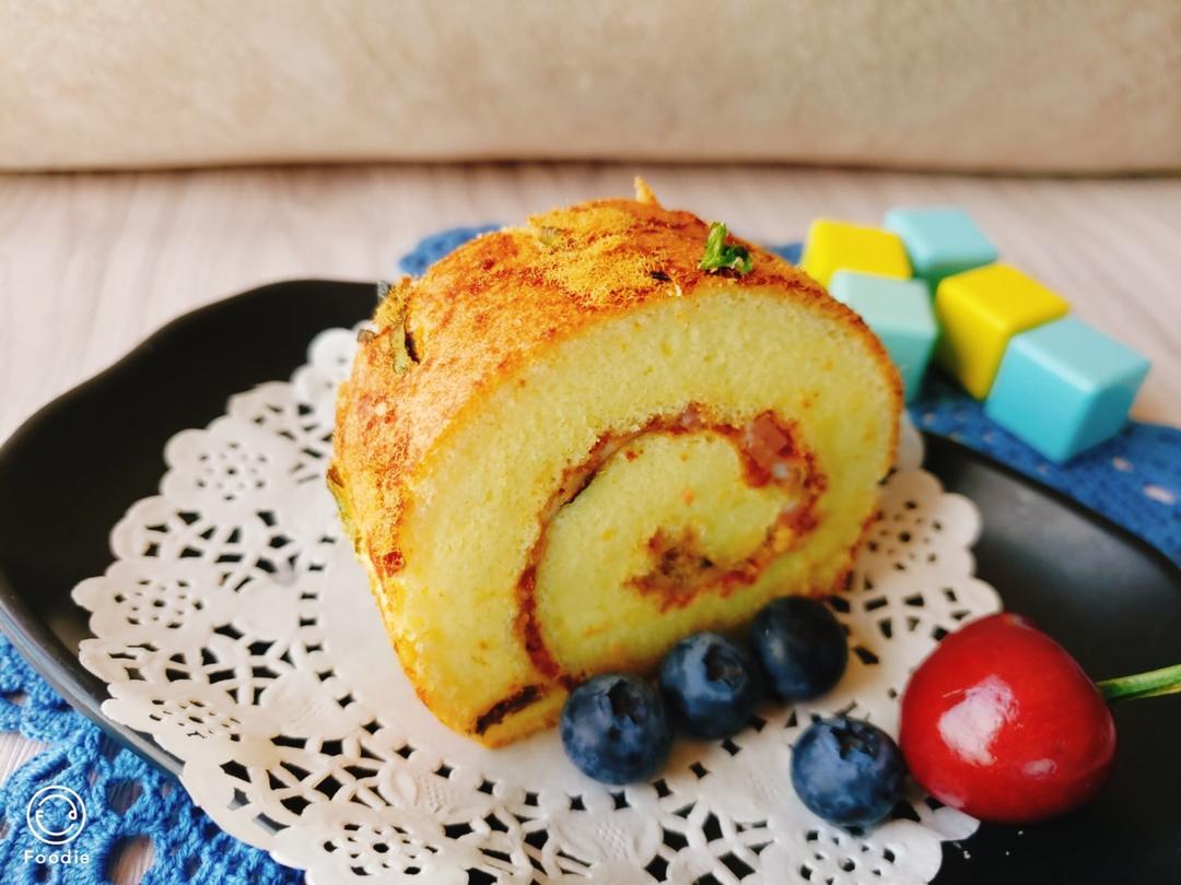 怎么卷都不裂的肉松蛋糕卷