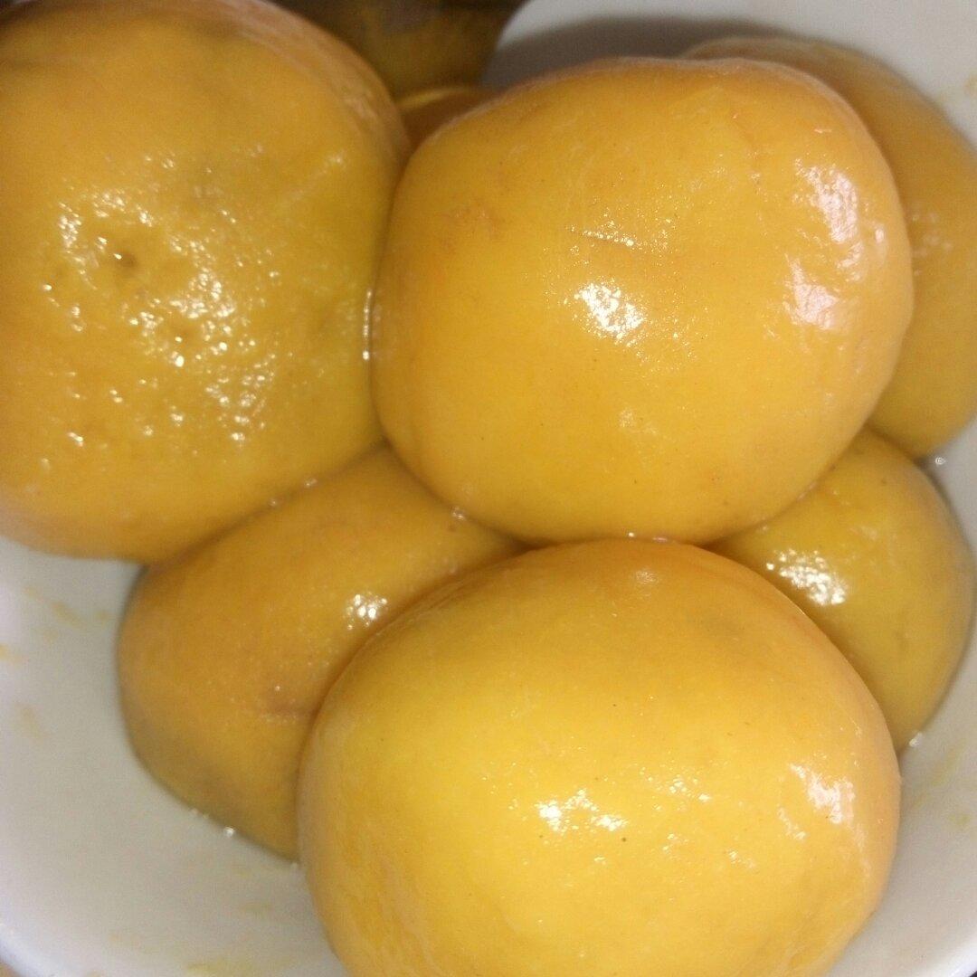 南瓜汤圆（黑芝麻馅）