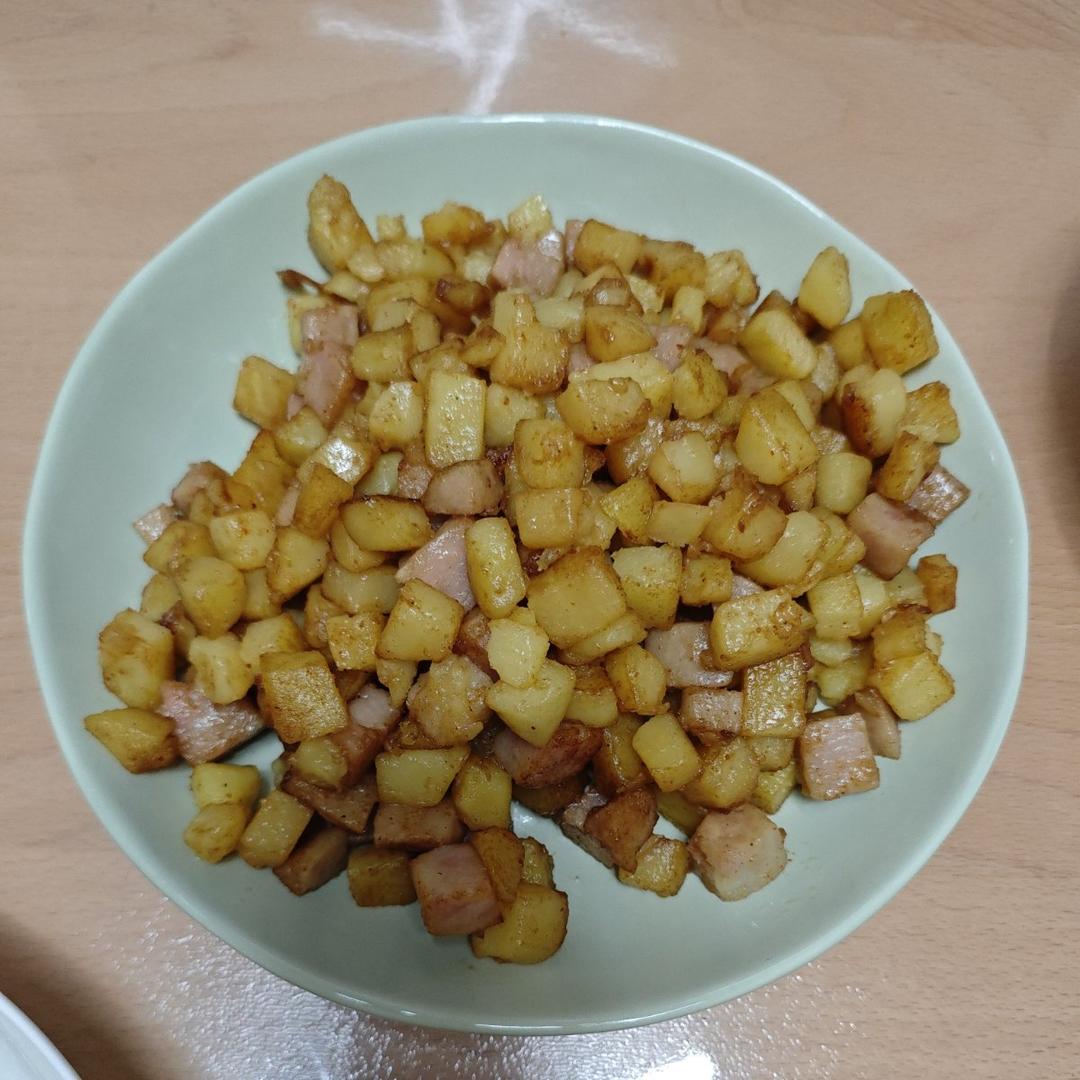 烧烤风味的土豆小香肠