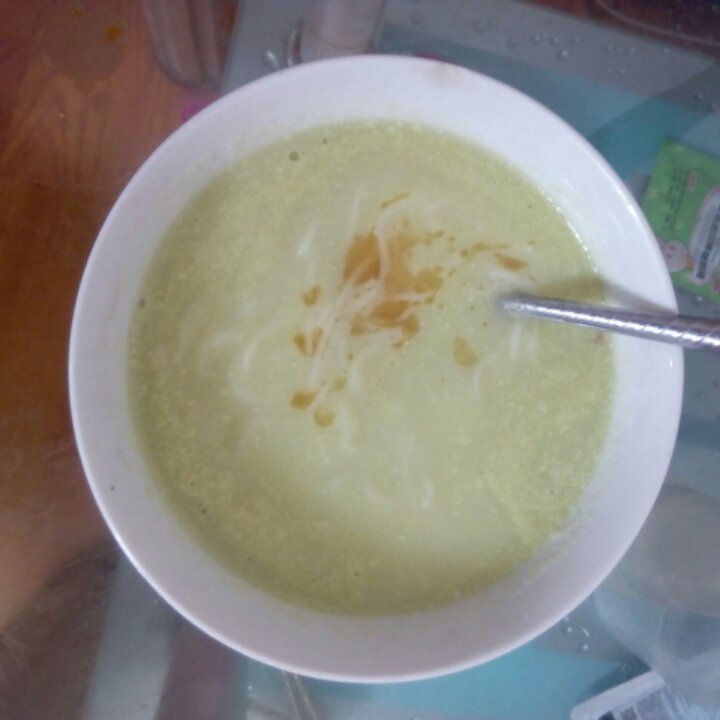 西红柿青菜疙瘩汤