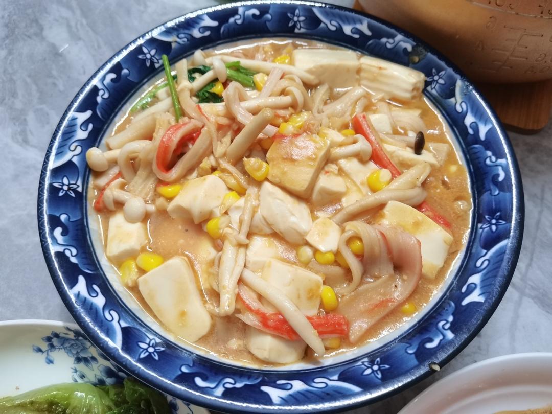 蟹黄豆腐