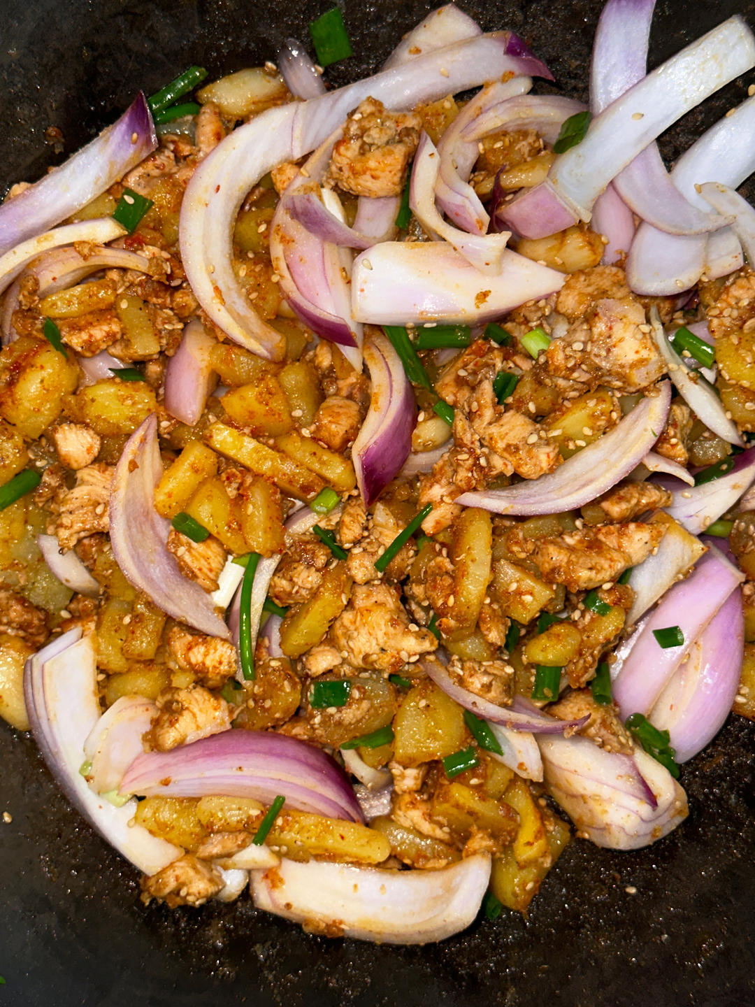 孜然蒜香鸡胸肉