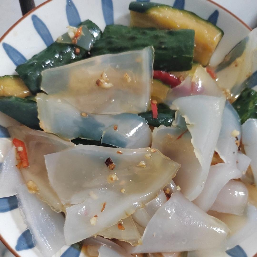 凉拌绿豆粉皮
