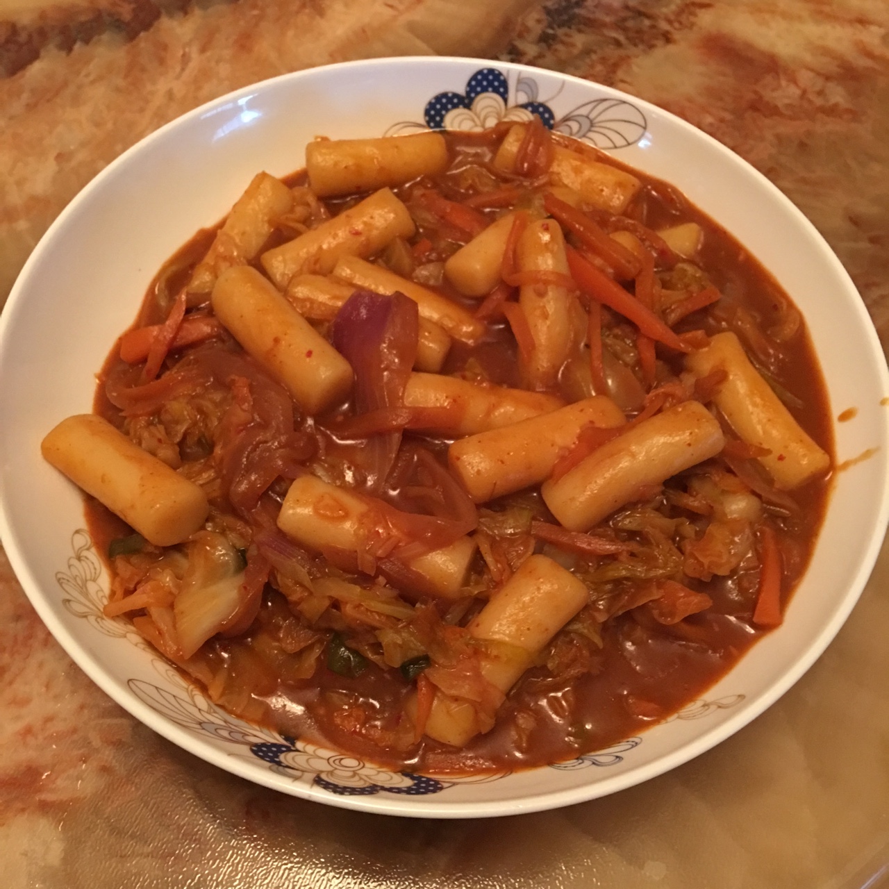 韩式辣炒年糕（or网红芝士套路之芝心年糕）