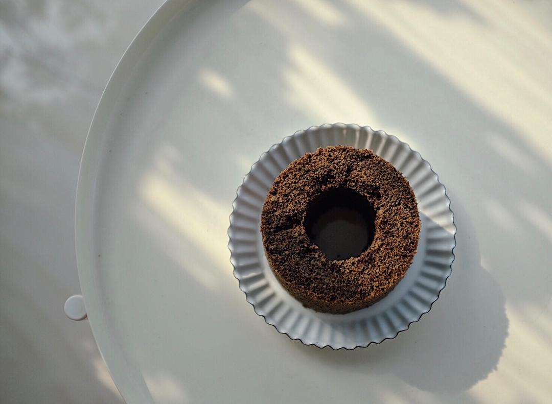 无面粉黑米戚风蛋糕