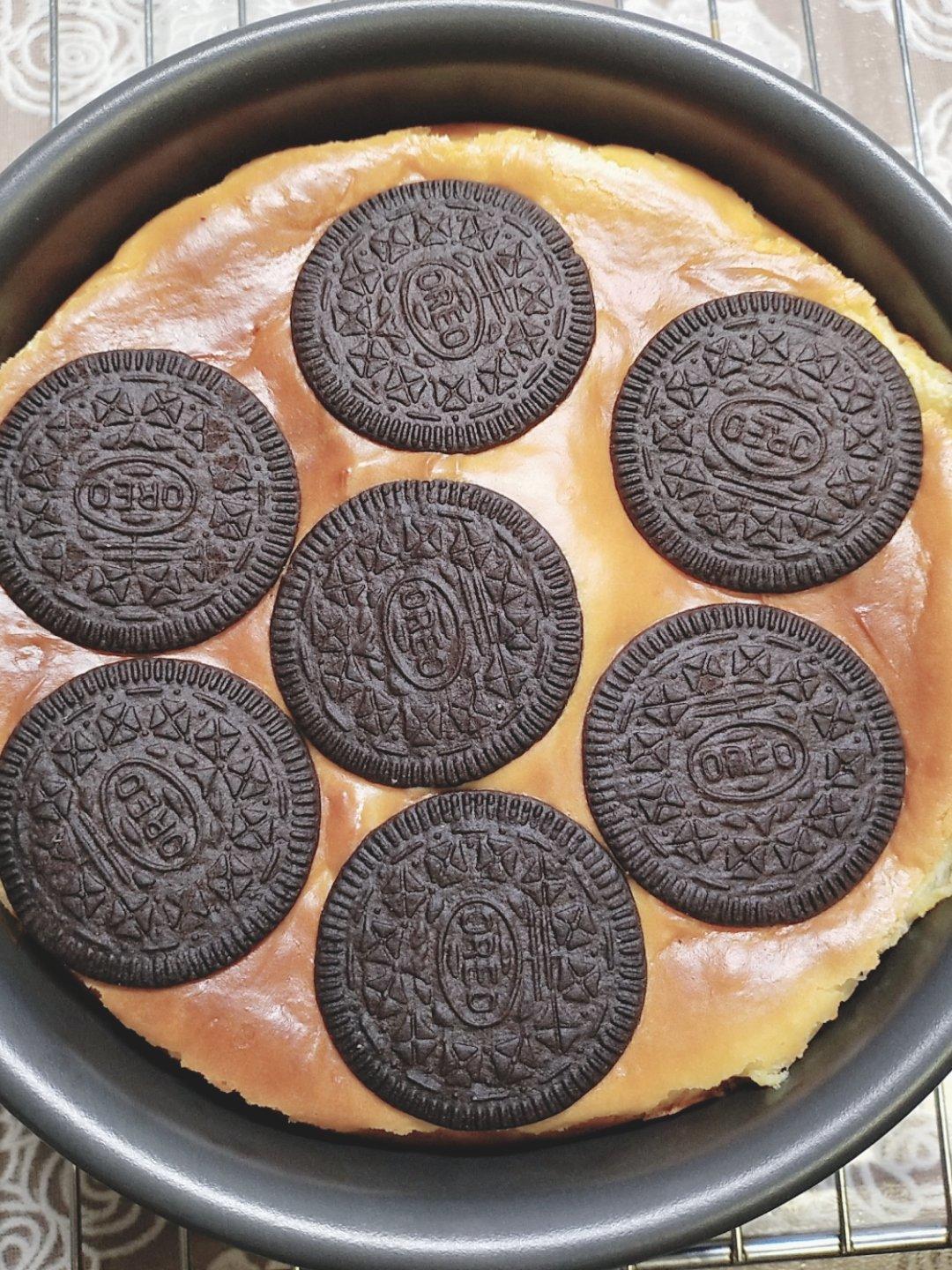 ㊙️免打发零难度‼️入口即化的奥利奥芝士蛋糕