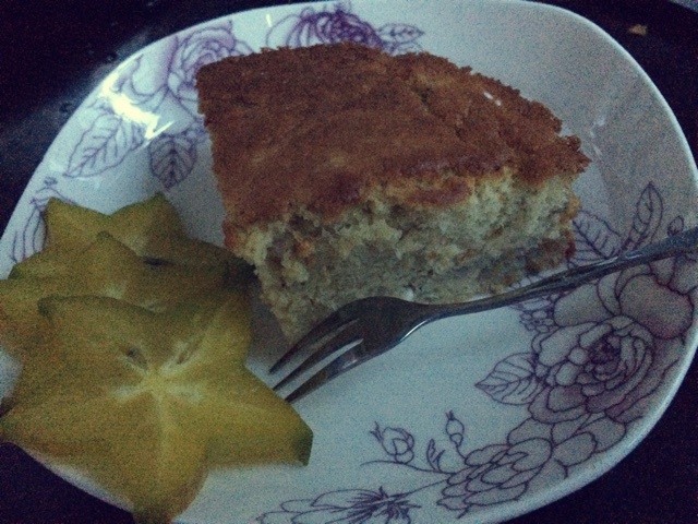 柔润轻负担酸奶香蕉蛋糕