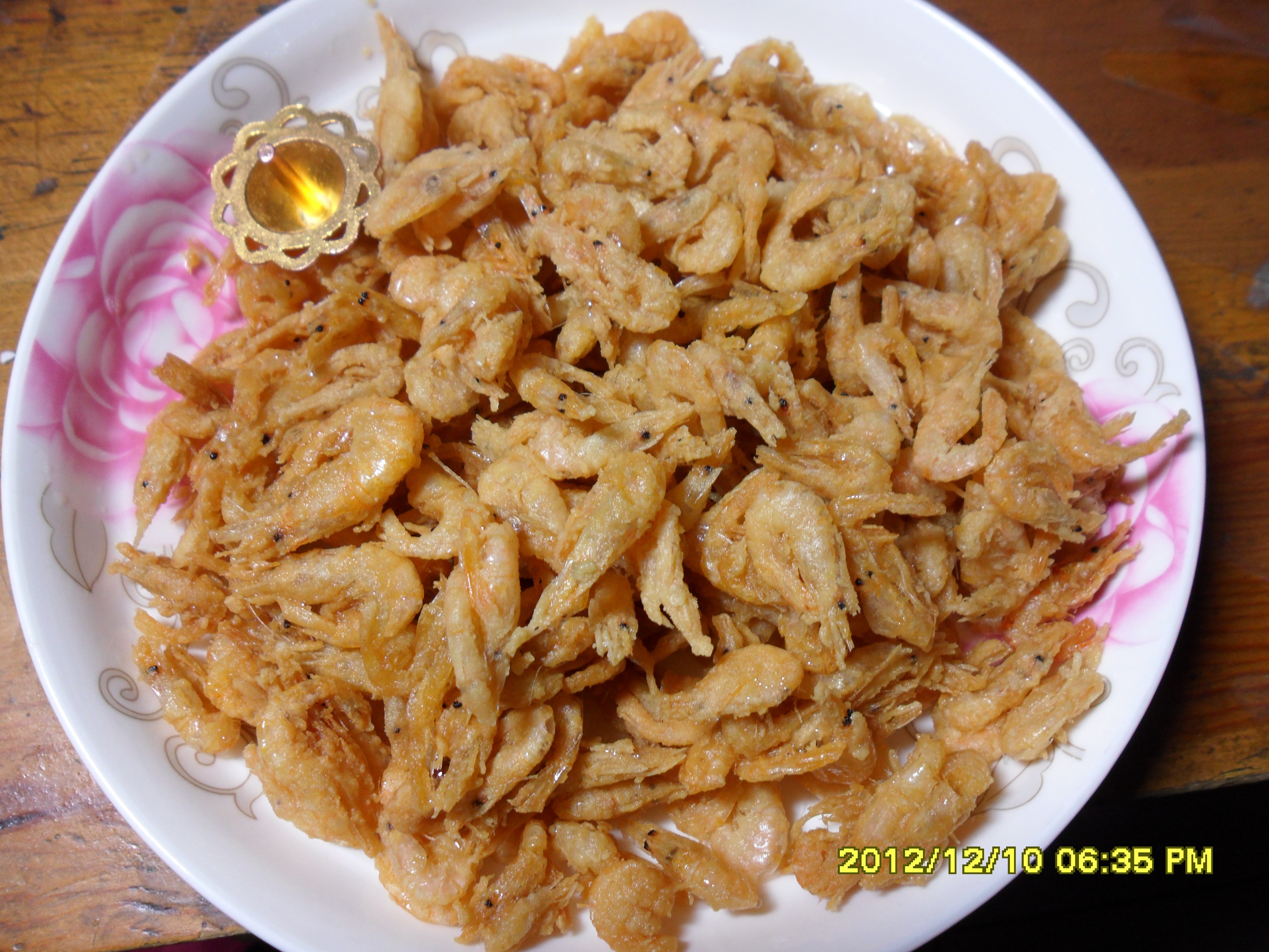 酥炸河虾