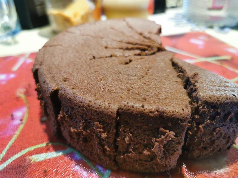 8寸巧克力味蒸蛋糕