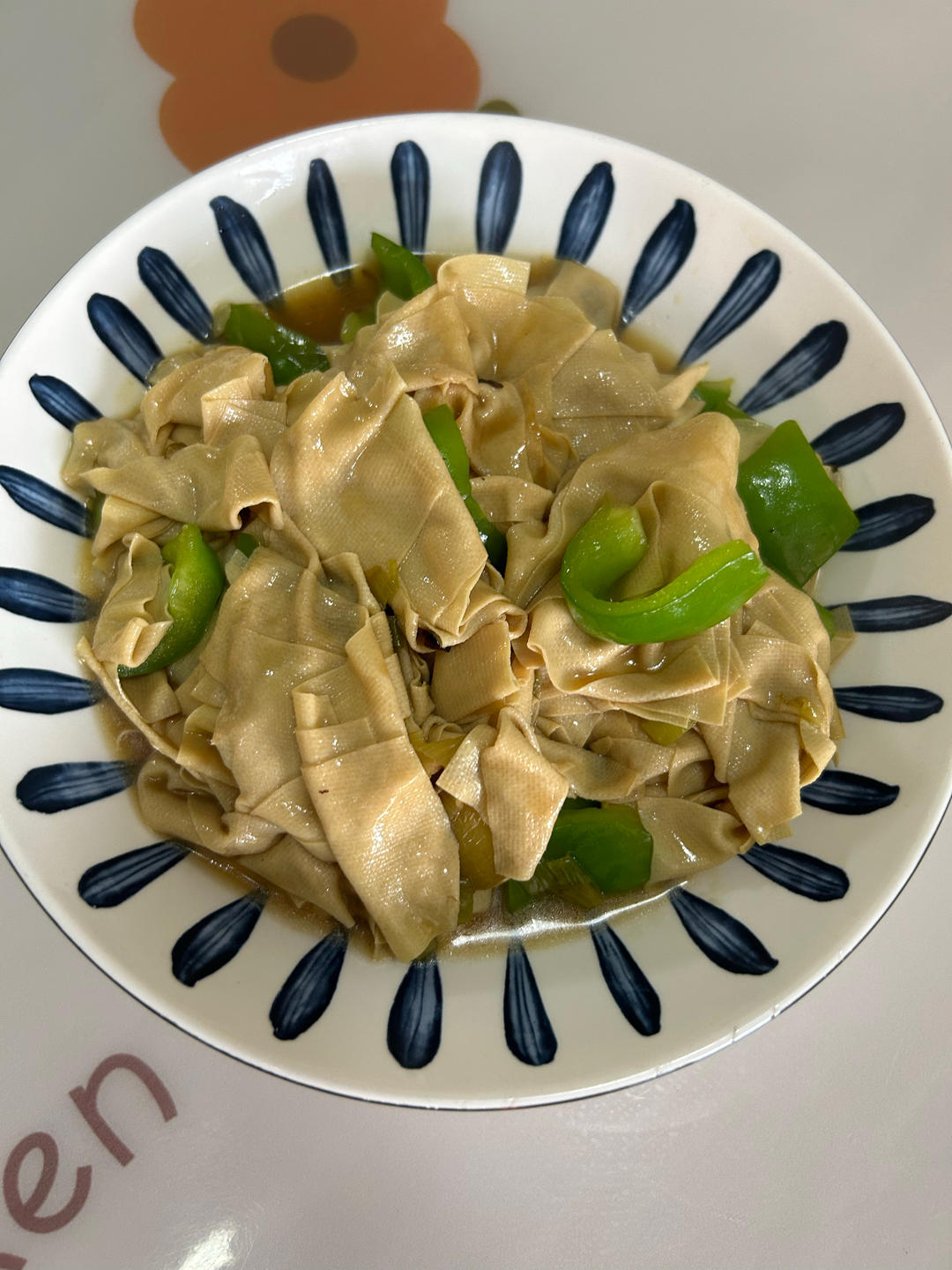 尖椒干豆腐