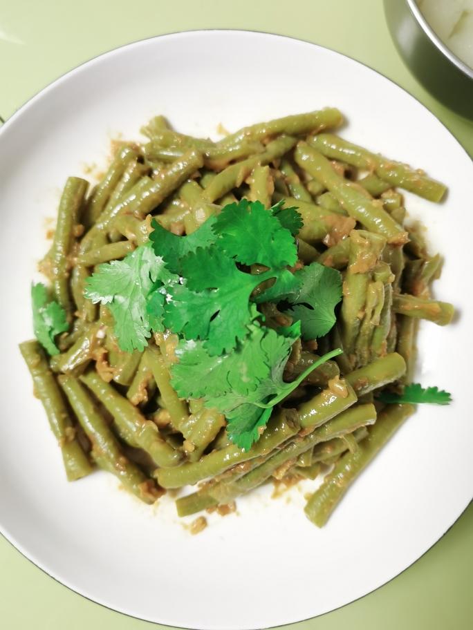 芝麻酱拌豆角