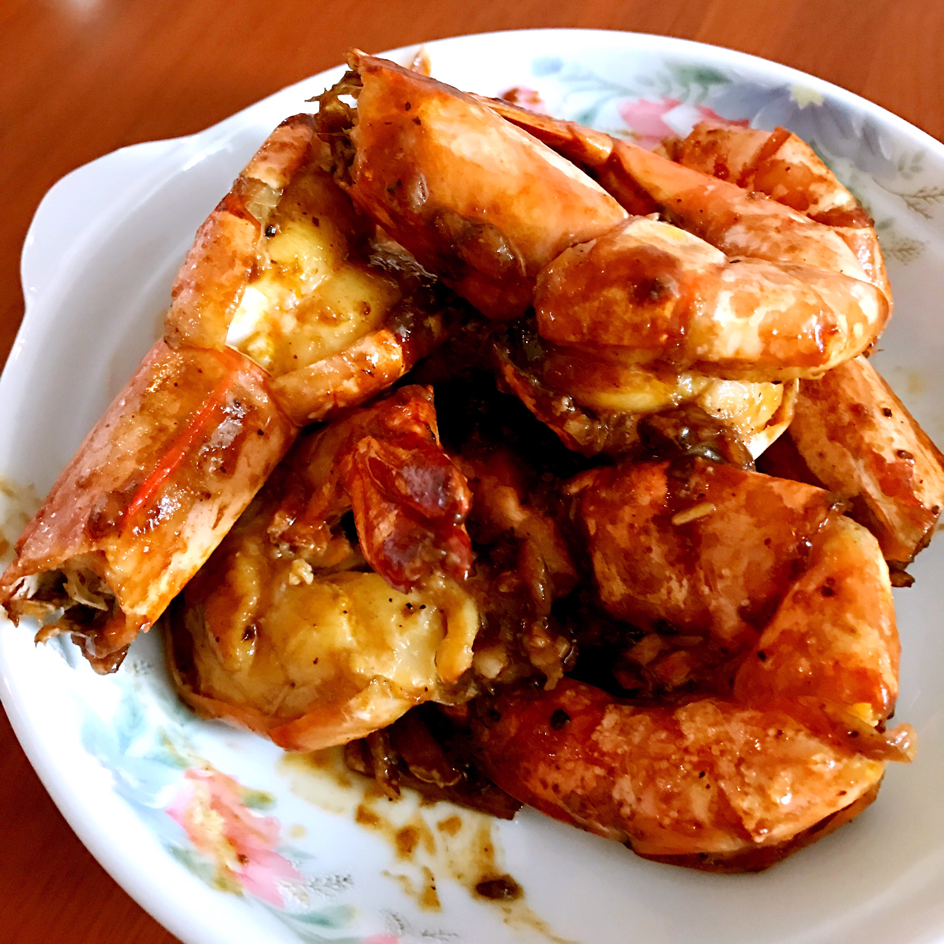 黑椒大虾的做法