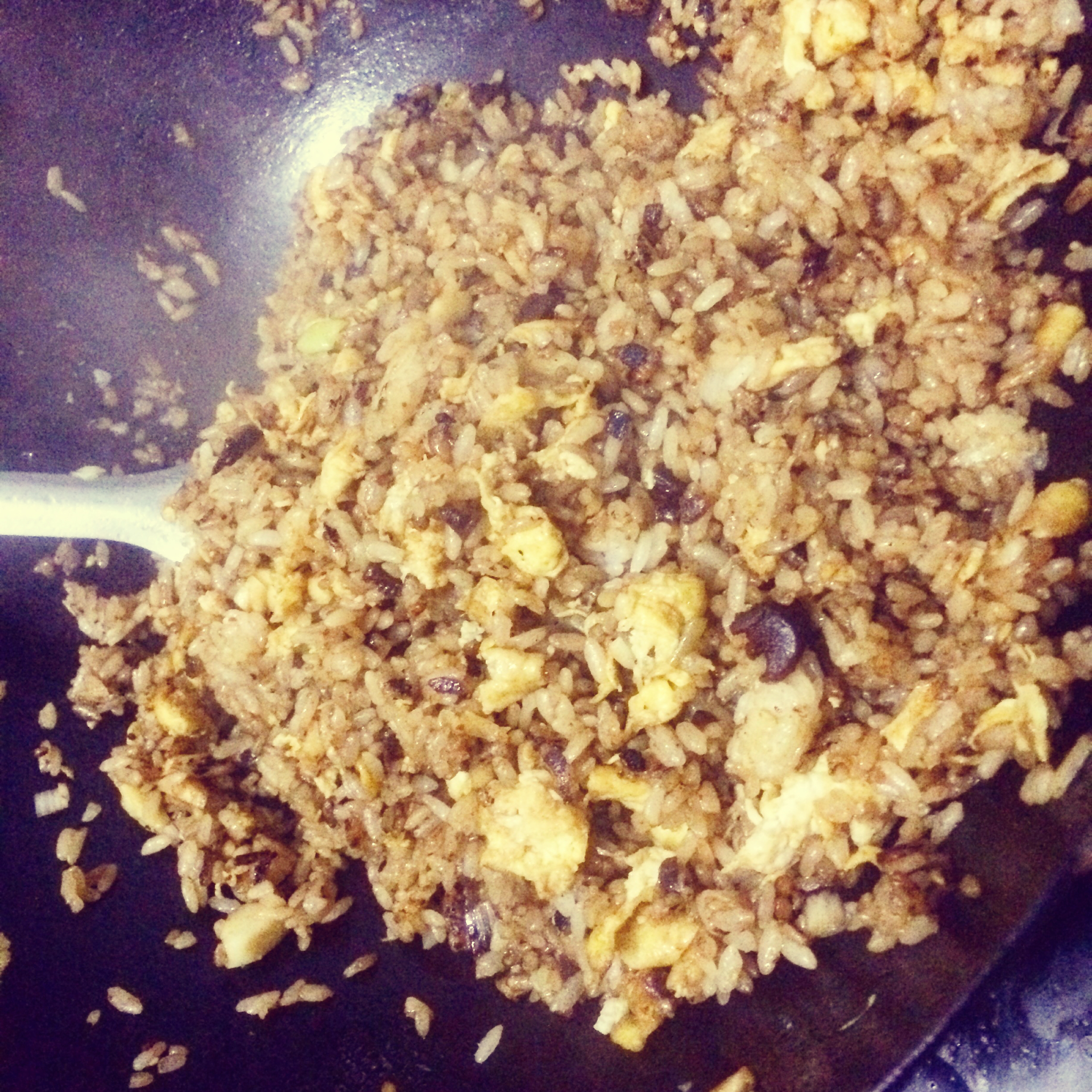 最好吃的-----酱油炒饭