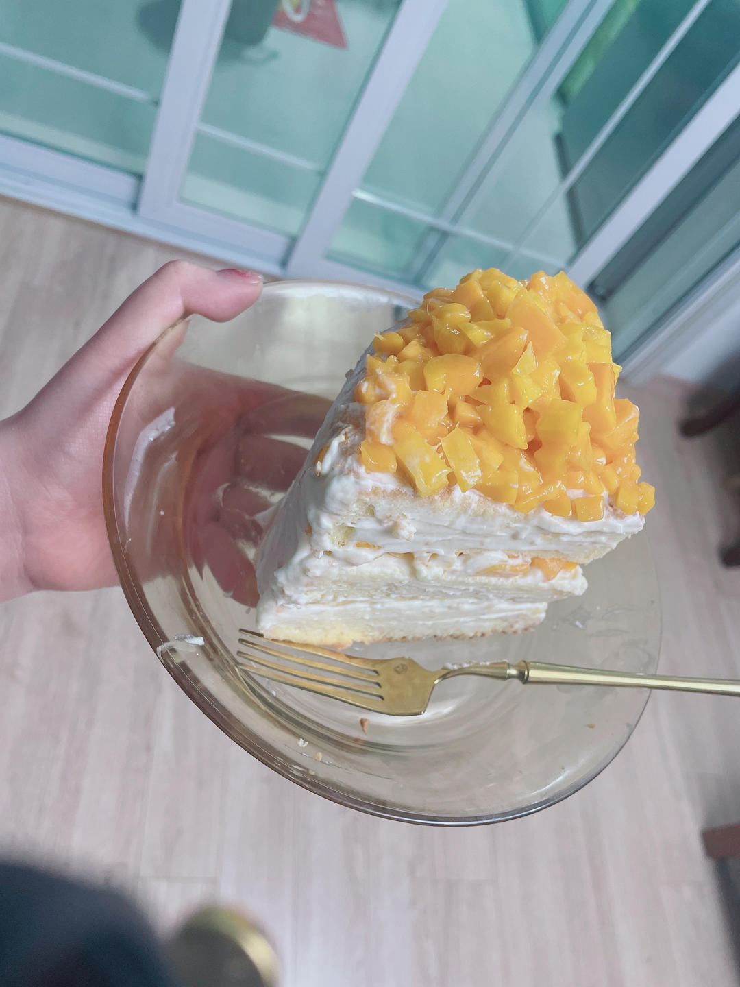 8寸戚风蛋糕（完美不开裂）