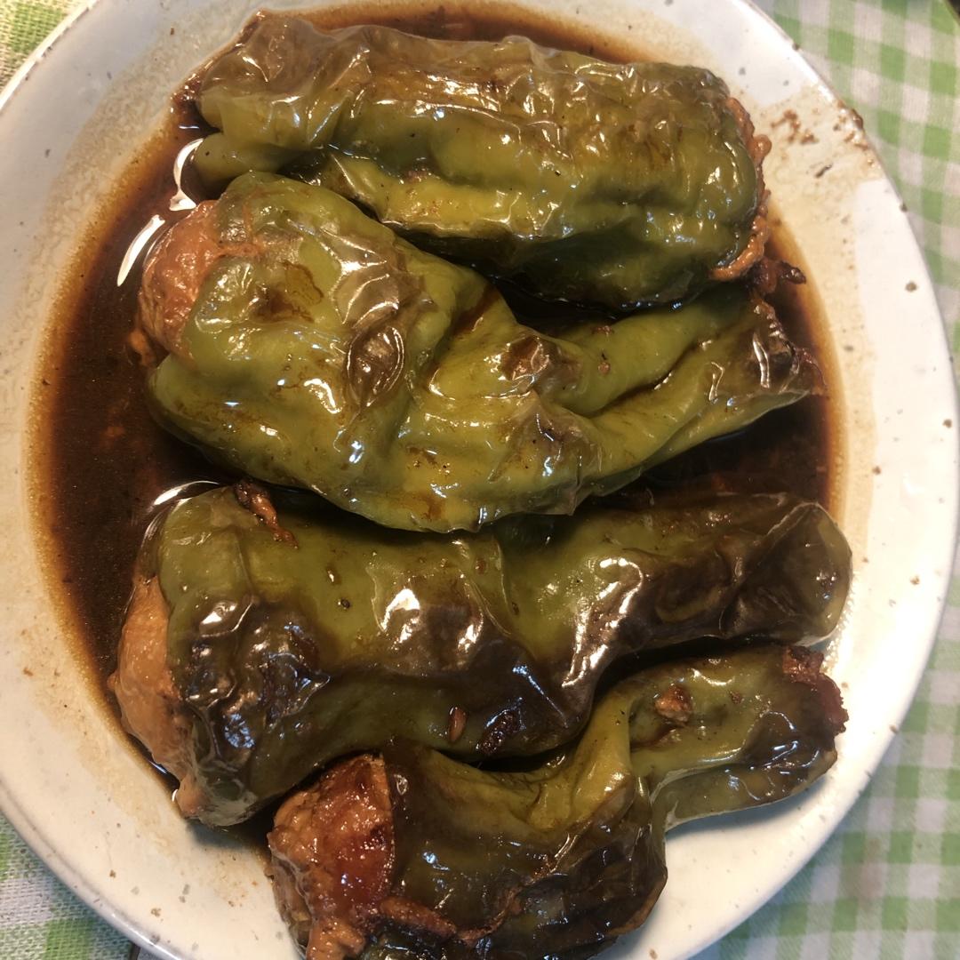 销魂青椒酿肉【超级下饭】